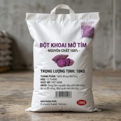 Bao Bột Khoai Mỡ Tím 10kg